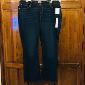 Women’s Jeans - Levi Strauss Signature - Mid-Rise, Size 22 Petite, NWT